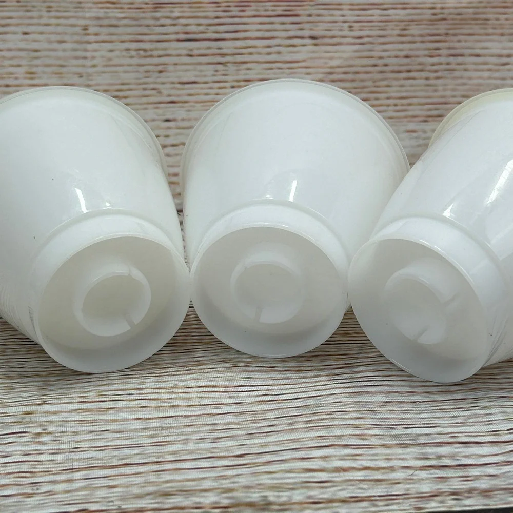 Vintage Tupperware Condiment Caddy Carousel 3 Containers Tan White‎ 757-1 758-12